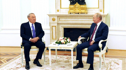 Нұрсұлтан Назарбаев Мәскеуде Владимир Путинмен кездесті