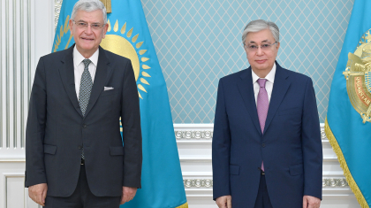 Қазақстан Президенті БҰҰ Бас Ассамблеясының төрағасы Волкан Бозкырмен кездесу өткізді