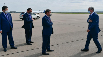 Тоқаев жұмыс сапарымен Көкшетауға барды