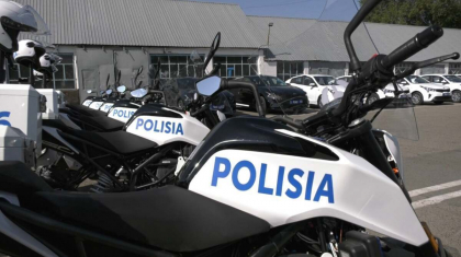 Алматы полицейлері жаңа мотокөлік алды