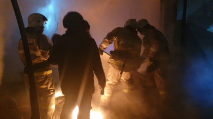 Ақмола облысында үй өртеніп, екі адам қаза тапты