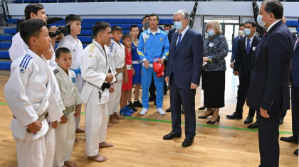 Мемлекет басшысы «Халық Арена» спорт кешеніне барды