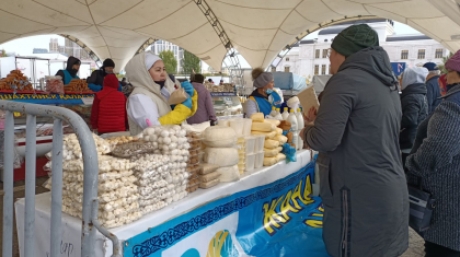 Елордада Қарағанды фермерлерінің жәрмеңкесі өтуде