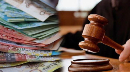 Борышкер тарапынан таяқ жеген сот орындаушысы айыппұл төлейді