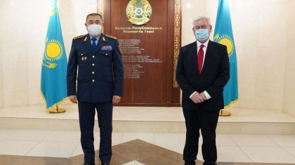 Ерлан Тұрғымбаев ЕО-ның адам құқықтары жөніндегі өкілдерімен кездесті