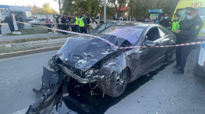 Оралда екі адам қаза тапқан жантүршігерлік жол апатының видеосы жарияланды