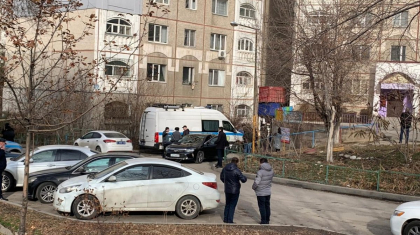 Алматыда тоғызыншы қабаттан балаларымен секіріп мерт болған әйелге қатысты полиция тың ақпарат жариялады