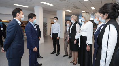 Бауыржан Байбек пен Алтай Көлгінов астанадағы бірнеше нысанды аралап көрді