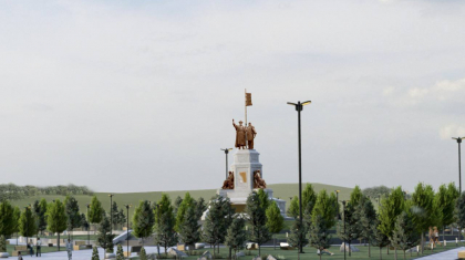 Өскеменде құны 1 млрд теңгеге жуық қаражатқа Тәуелсіздік монументі салынды