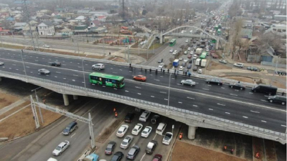 Алматыда Рысқұлов даңғылындағы жол қозғалысы тәртібіне өзгеріс енеді