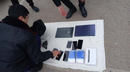 Алматыда бүлік кезінде дүкен тонағандар Түркістанда қолға түсті