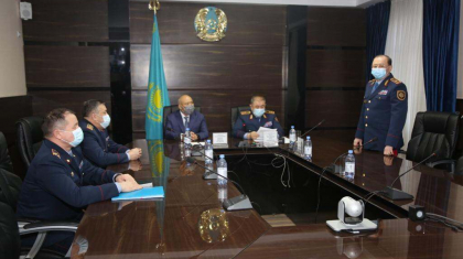 Түркістан облысы Полиция департаментінің бастығы тағайындалды