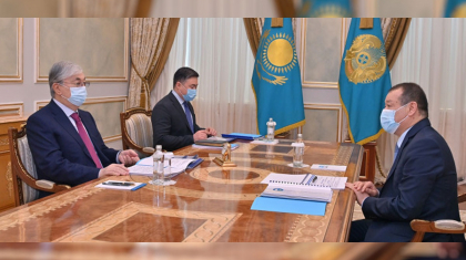 Президент Индустрия және инфрақұрылымдық даму министрін қабылдады