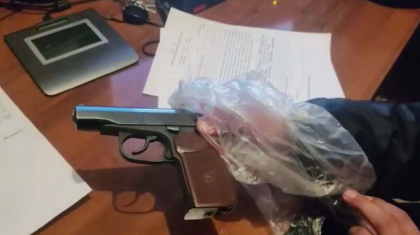 Шымкентте жасөспірімнен қару табылды