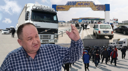 Қорғастан тауар таситын жүргізушілер Кірістер департаментінің жобасын жемқорлықтың жолы деп санайды