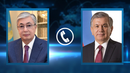 Мемлекет басшысы Өзбекстан президентімен геосаяси жағдайдағы сауда-экономикалық байланысты талқылады