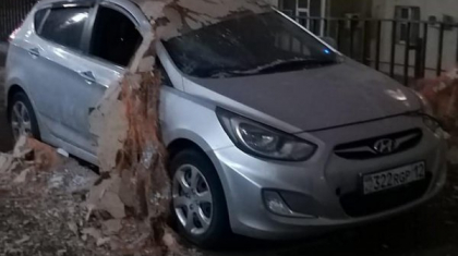 Маңғыстау облысында қатты жел салдарынан бірнеше нысан зардап шекті