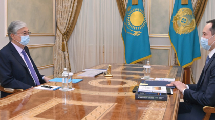 Президент «QazaqGaz» басшысын қабылдады