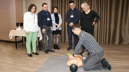 Шетелдік әскери дәрігерлер Қазақстанда білімін жетілдіреді