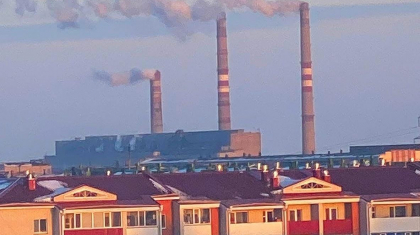 Петропавл жылу электр станциясының алып мұржасы құлап қалды