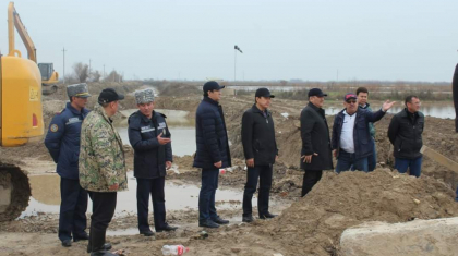 Мәжіліс депутаттары су алған елдімекендерді аралады
