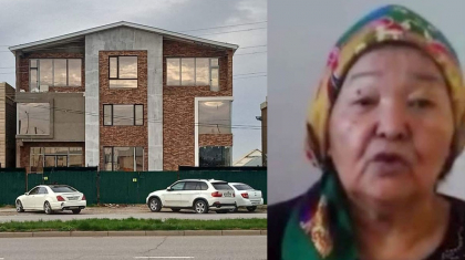 Шымкенттегі үйін банк тартып алған кейуана мүгедек баласымен жертөлелерді паналап жүр