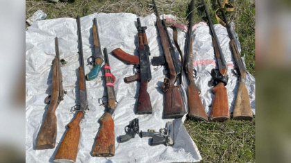 Алматы полициясы 78 атыс қаруы жасырылған орынды анықтады