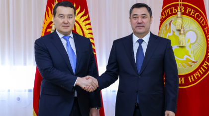 Әлихан Смайылов Қырғызстан Президентімен кездесті