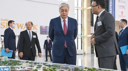 Қасым-Жомарт Тоқаев Nazarbayev University-не барды