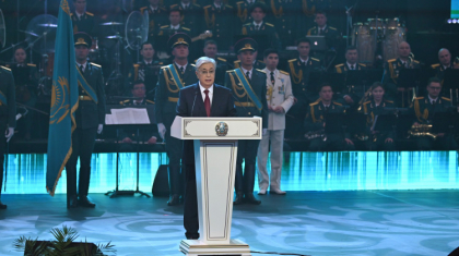 Айбынды армиямыз – Тәуелсіздігіміздің қорғаны – Мемлекет басшысы