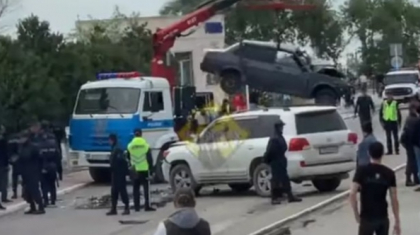 Ақтауда жол апатынан алты адам зардап шекті