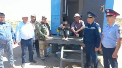Түркістан облысында шөл далада екі күн бойы адасып жүрген жігіт табылды