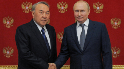 Нұрсұлтан Назарбаев Владимир Путинмен кездесті