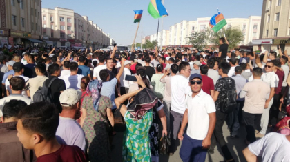 Өзбекстан ІІМ Қарақалпақстандағы митингілерге қатысты түсініктеме берді