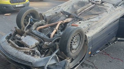 Алматыда Audi бетон қабырғаға соғылып, жүргізуші мерт болды