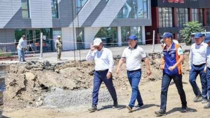 Шымкентте үш деңгейлі жолайрық құрылысы 2023 жылдың соңына дейін аяқталады