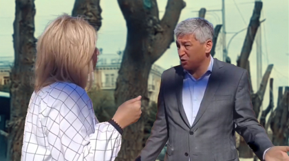 Қарағандылық кәсіпкер қала орталығындағы ағаштардың бұтағын заңсыз кесіп тастады