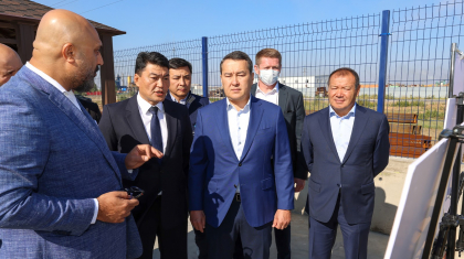 Премьер-Министр елордадағы өндірістік және әлеуметтік нысандардың құрылысын тексерді
