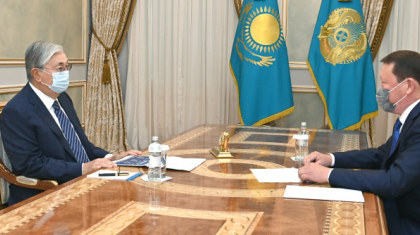 Мемлекет басшысы СҚО әкімі Құмар Ақсақаловты қабылдады