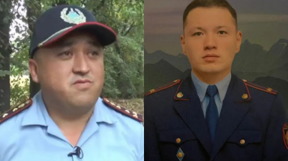 Алматыда жаңа туған нәрестені құтқарған полиция капитаны Нұржан Шатунов майор шенін алды