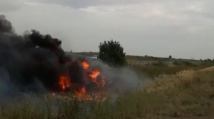 БҚО-да жол талғамайтын көліктің жүргізушісі тірідей өртеніп кетті