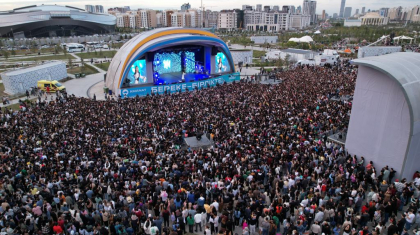 Президент реформасын қолдауға арналған Open air-ге 25 мың адам жиналды
