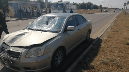 Ақтөбеде жаяу жүргіншілер өткелінде зейнеткерді көлік қағып өлтірді