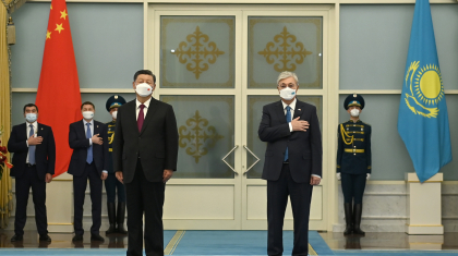 Президент Қасым-Жомарт Тоқаев ҚХР Төрағасы Си Цзиньпинмен кездесті