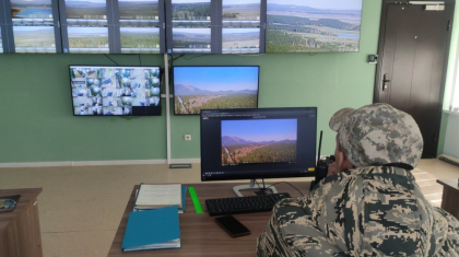 Көкшетауда өрт шыққанын Smart National Park Burabay жүйесі анықтаған