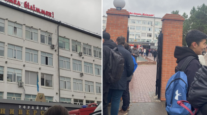 Павлодарда университеттен өрт шықты