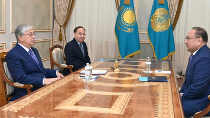 Президент Ақан Рахметуллинді қабылдады