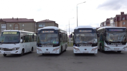 Петропавлда былтыр ғана сатып алынған автобустар бұзылып жатыр