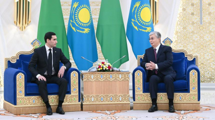 Қазақстан мен Түрікменстан президенттері шағын құрамда келіссөз жүргізді