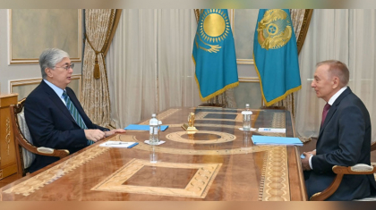 Мемлекет басшысы Президент жанындағы Адам құқықтары жөніндегі комиссияның төрағасын қабылдады